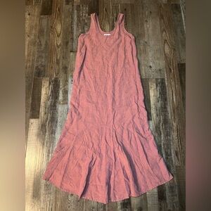 Flax Pink Maxi Dress